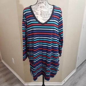 Lane Bryant stripe top size‎ 24
